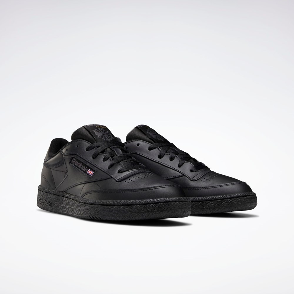 Reebok Club C 85 Shoes Svarte | PWNODF-682