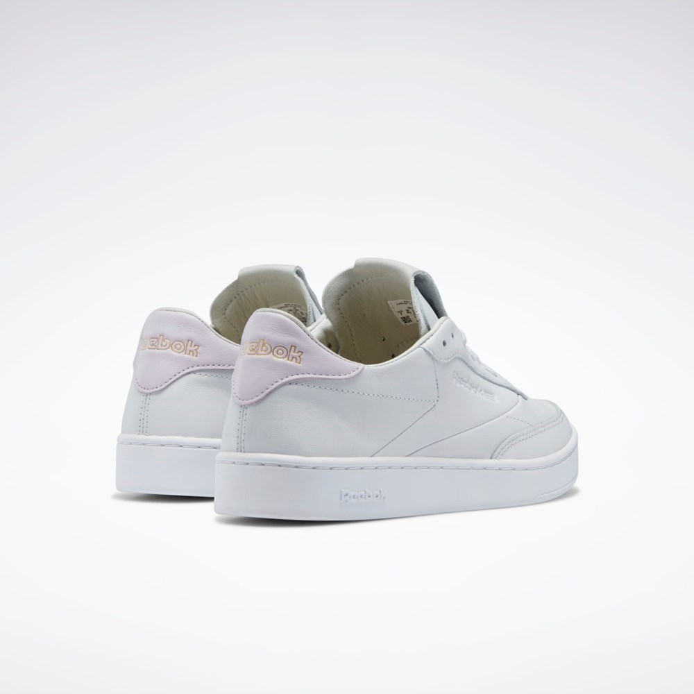 Reebok Club C Clean Shoes Grå Hvite | JDMQFL-823