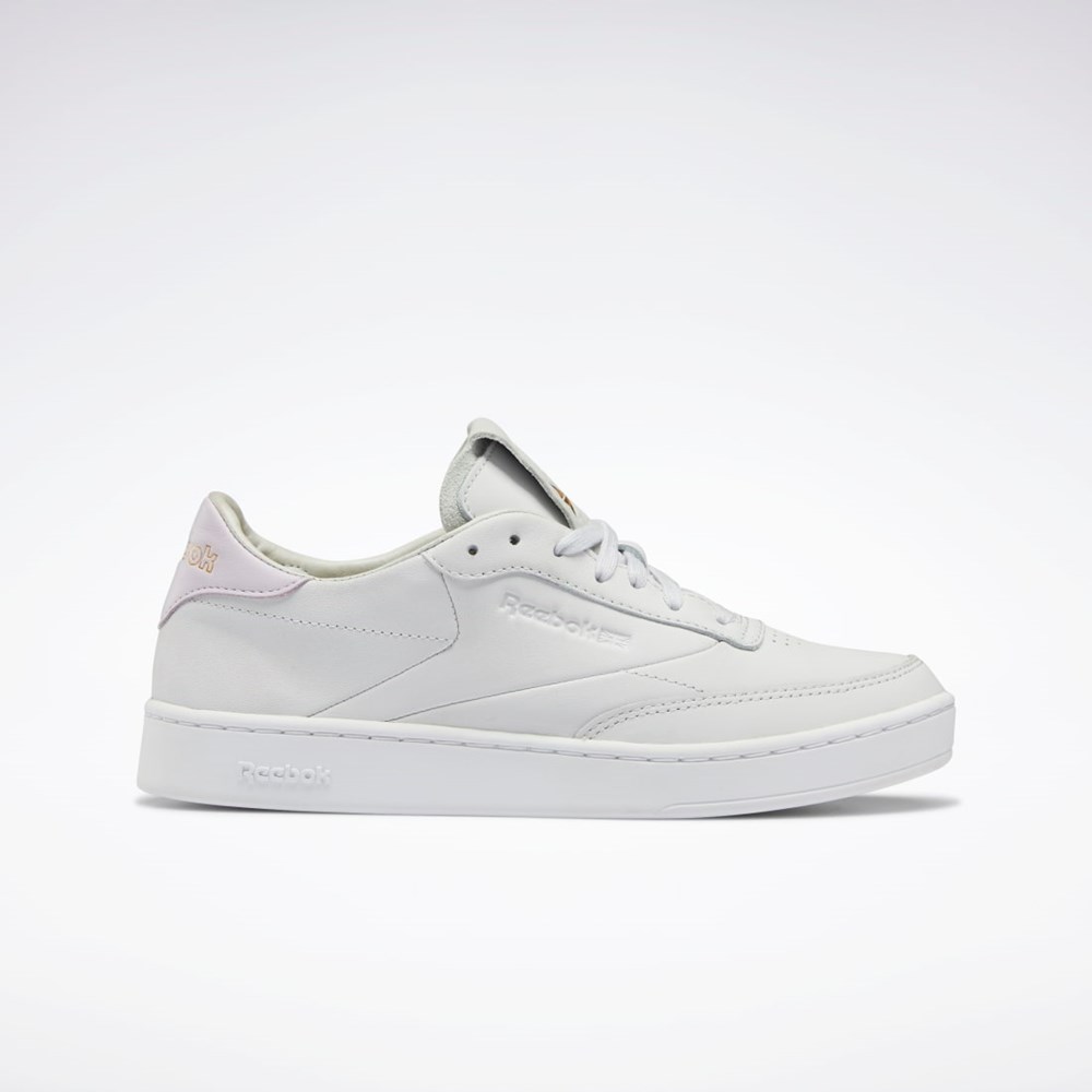 Reebok Club C Clean Shoes Grå Hvite | JDMQFL-823