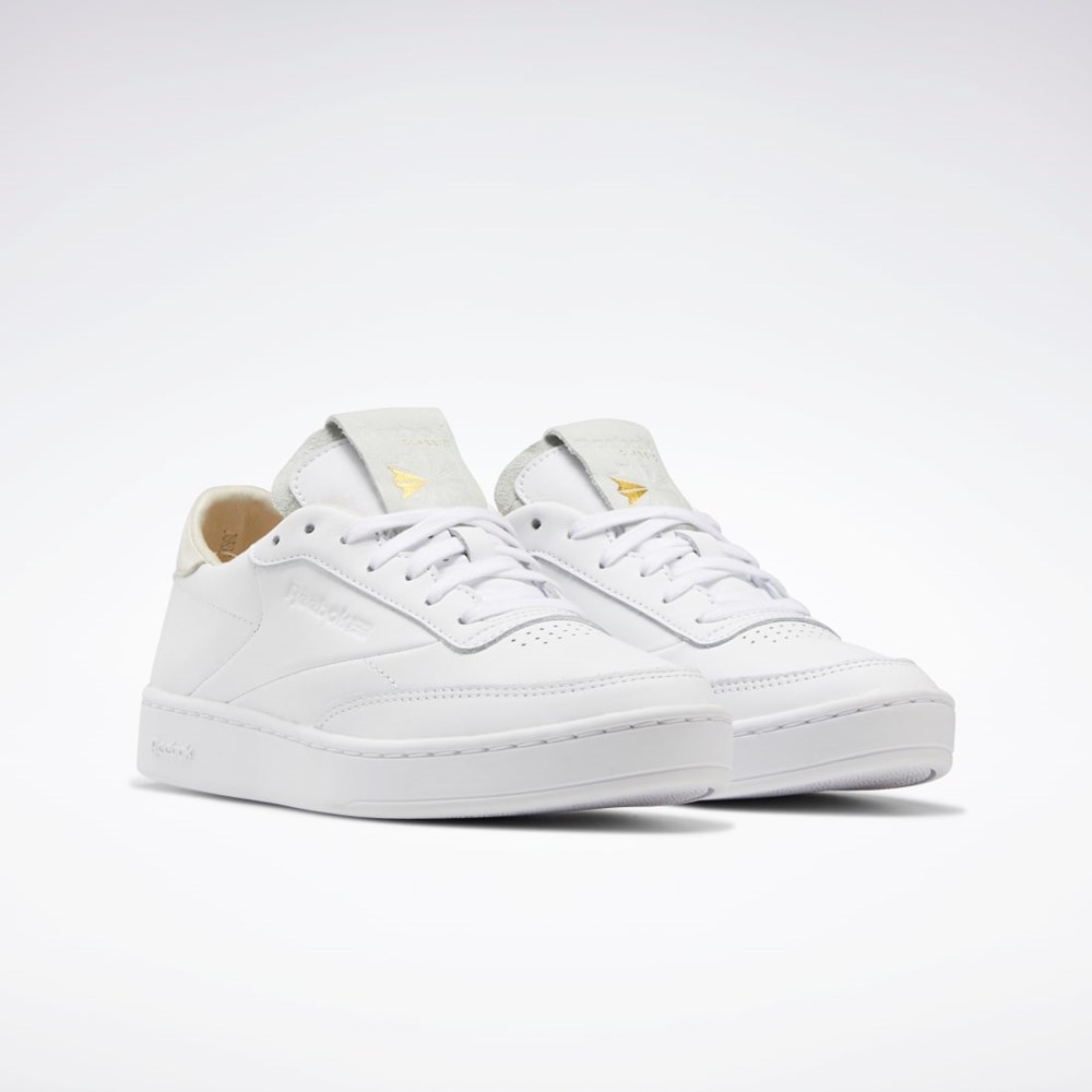 Reebok Club C Clean Shoes Hvite Hvite | CHLTEA-362