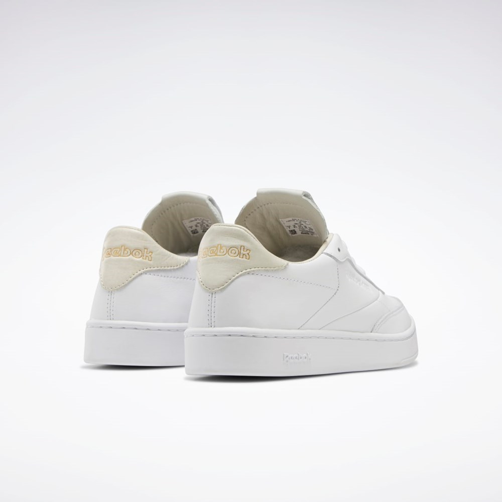 Reebok Club C Clean Shoes Hvite Hvite | CHLTEA-362