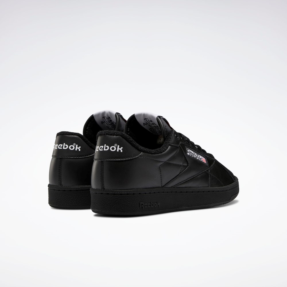 Reebok Club C Grounds Shoes Svarte Rød Svarte | ANFJZL-547