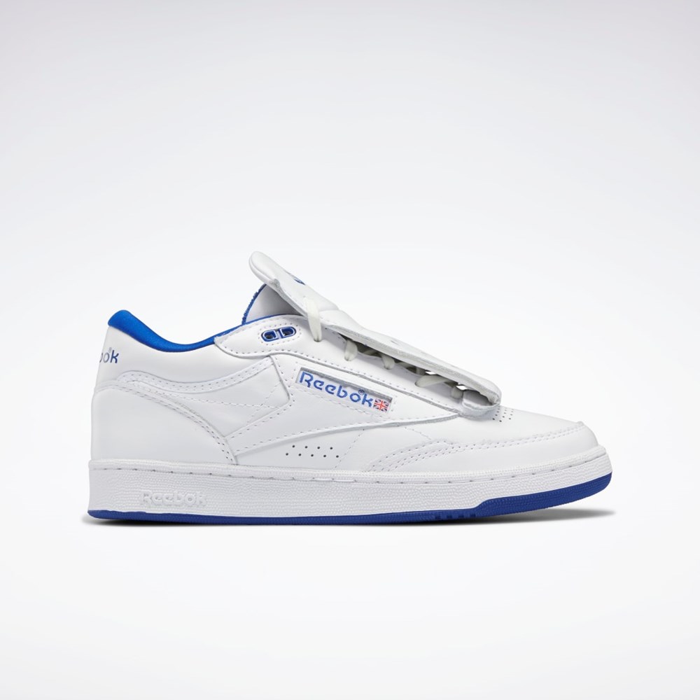 Reebok Club C Mid II Mountain Research Shoes Hvite | DEQYPG-284