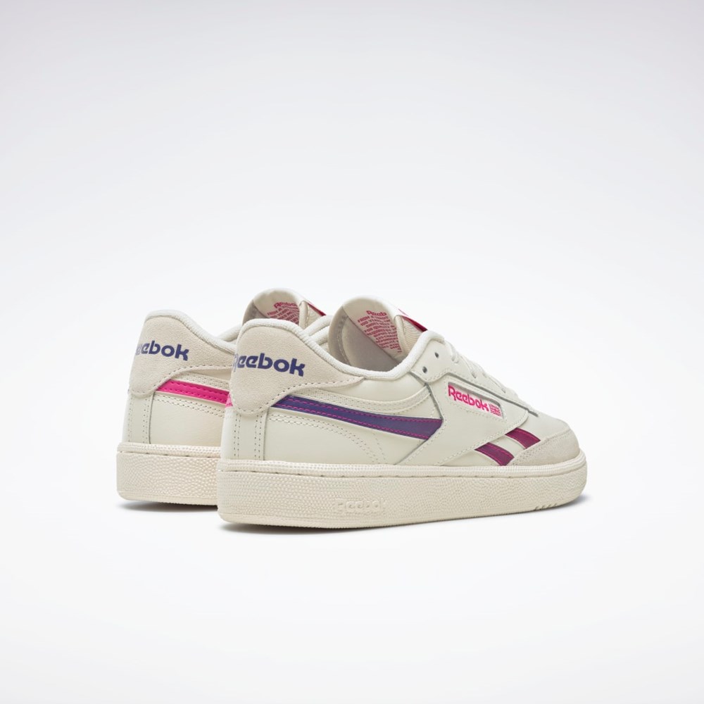 Reebok Club C Revenge Shoes Rosa Lilla | HIFRNK-219