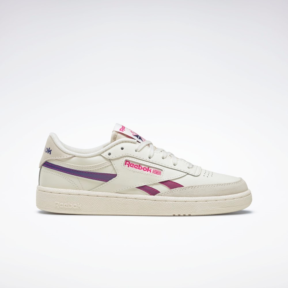 Reebok Club C Revenge Shoes Rosa Lilla | HIFRNK-219