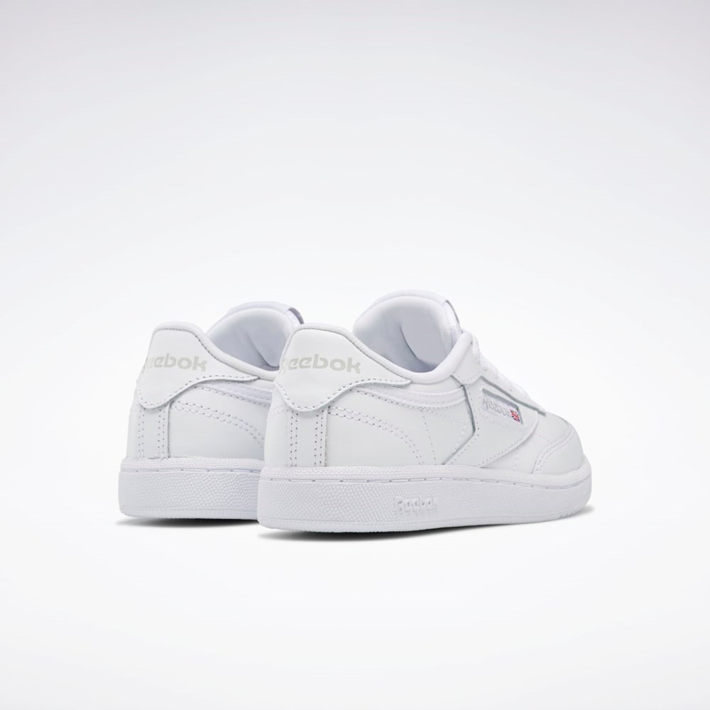 Reebok Club C Shoes - Preschool Hvite Grå | WDXZON-324