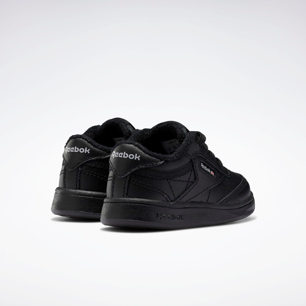 Reebok Club C Shoes - Toddler Svarte Svarte Svarte | YLGAQZ-387