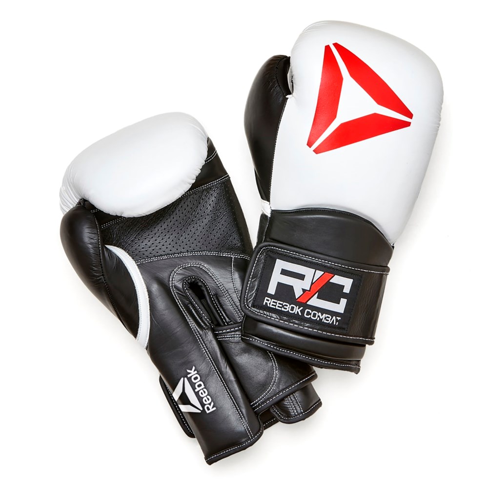 Reebok Combat Leather Glove White Hvite | ROVPXN-574