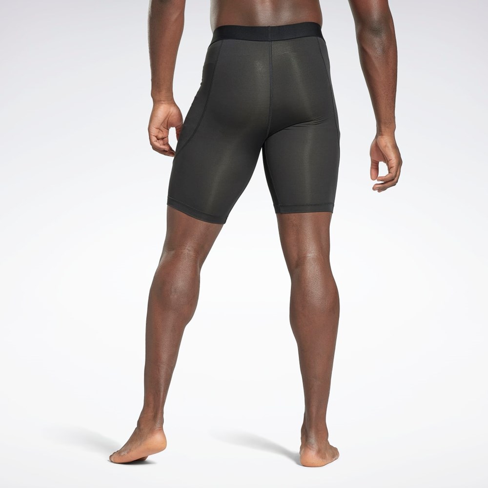 Reebok Compression Briefs Svarte | BTCOAD-426