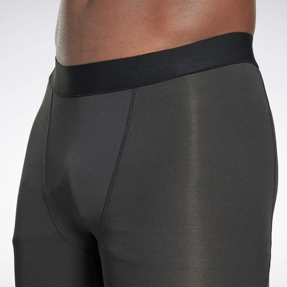 Reebok Compression Briefs Svarte | BTCOAD-426