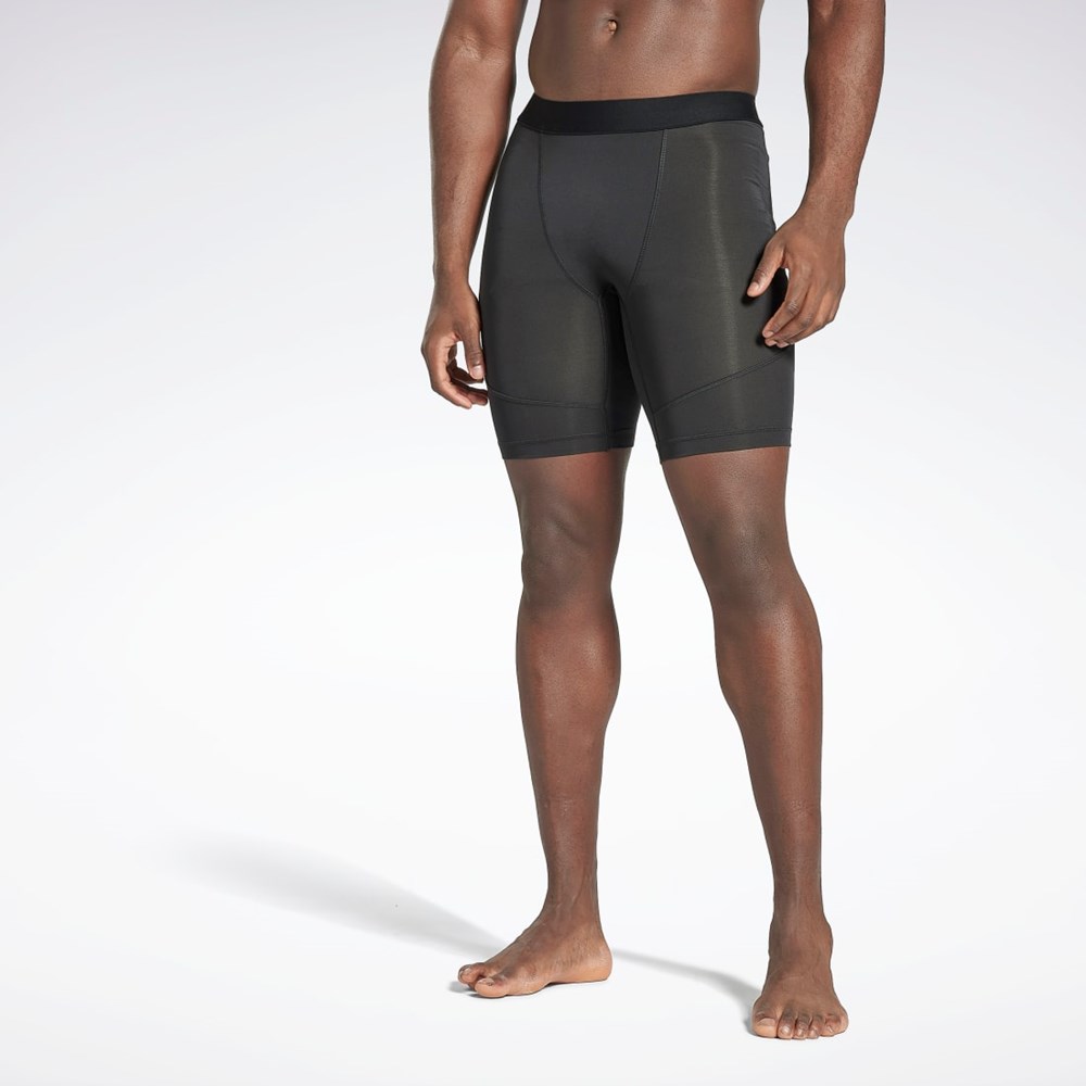 Reebok Compression Briefs Svarte | BTCOAD-426