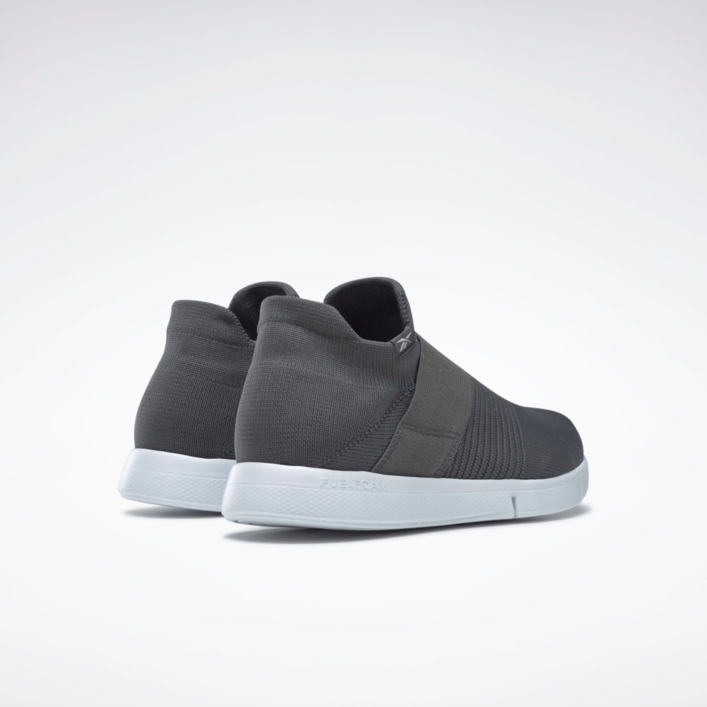 Reebok DayStart Onlux Slip-On Shoes Grå Hvite Grå | PFVMKX-902