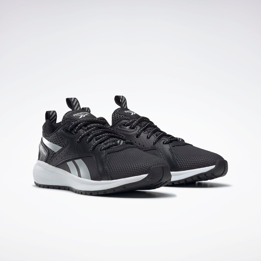 Reebok Durable XT Shoes - Preschool Svarte Sølv Hvite | PSYQUI-190