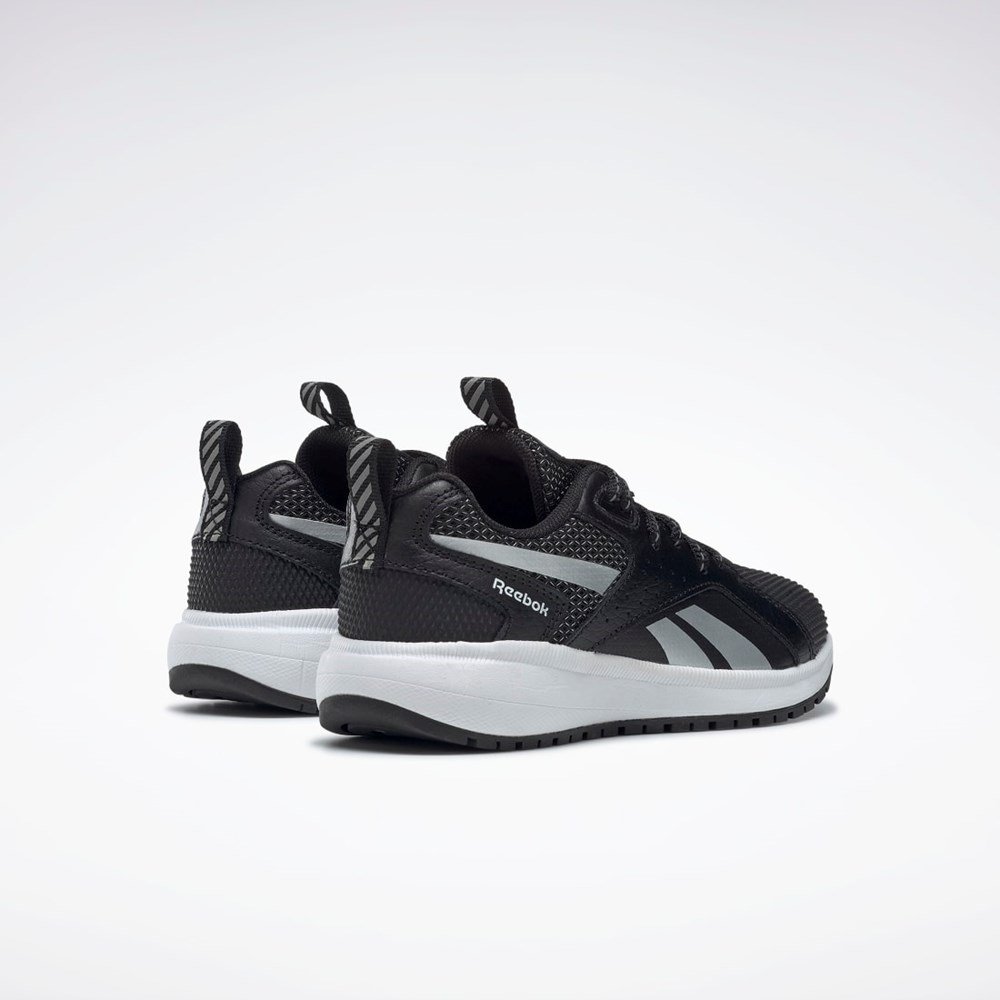 Reebok Durable XT Shoes - Preschool Svarte Sølv Hvite | PSYQUI-190