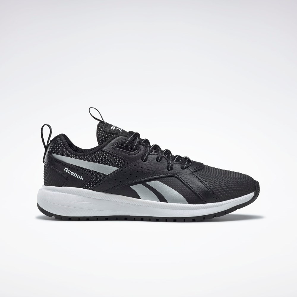 Reebok Durable XT Shoes - Preschool Svarte Sølv Hvite | PSYQUI-190