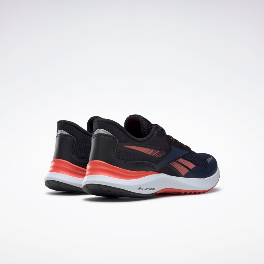 Reebok Endless Road 3 Jogge Shoes Marineblå Svarte Oransje | DFBXHU-417