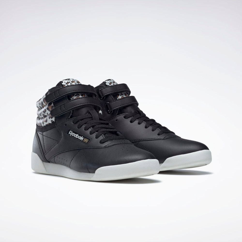 Reebok F/S Hi Shoes - Grade School Svarte Gull | PUOBAD-657