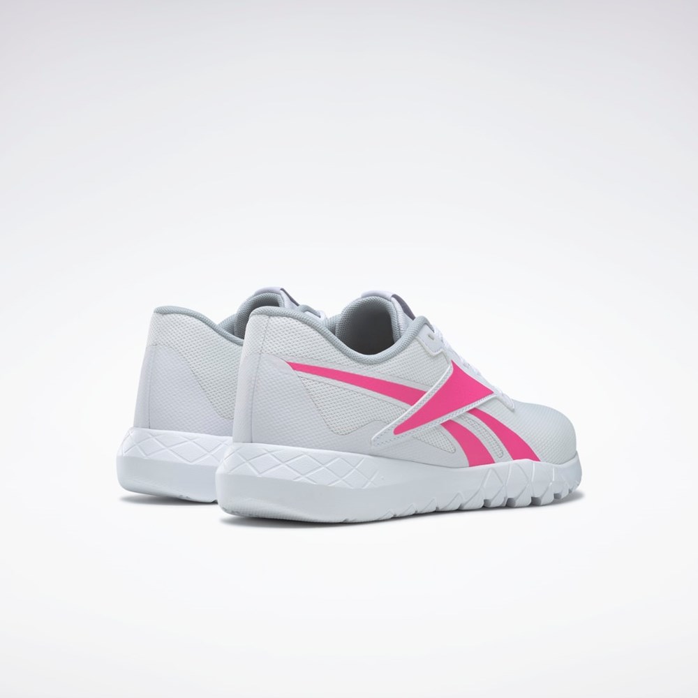 Reebok Flexagon Energy Train 3 Trenings Shoes Hvite Rosa Grå | BNPCYE-254