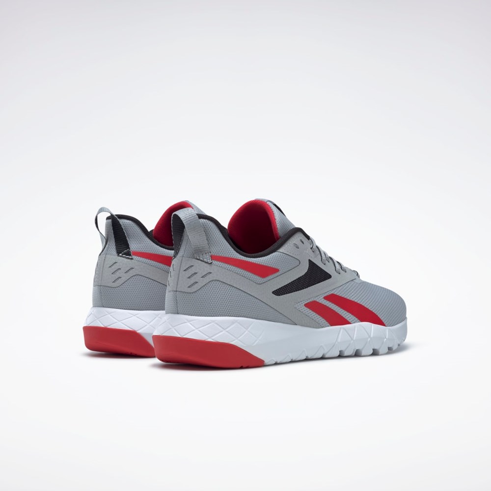 Reebok Flexagon Force 4 Trenings Shoes Grå Svarte Rød | IVXHNJ-903