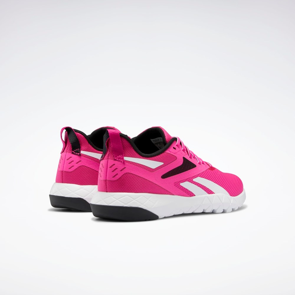 Reebok Flexagon Force 4 Trenings Shoes Rosa Svarte Hvite | ACZPWO-807