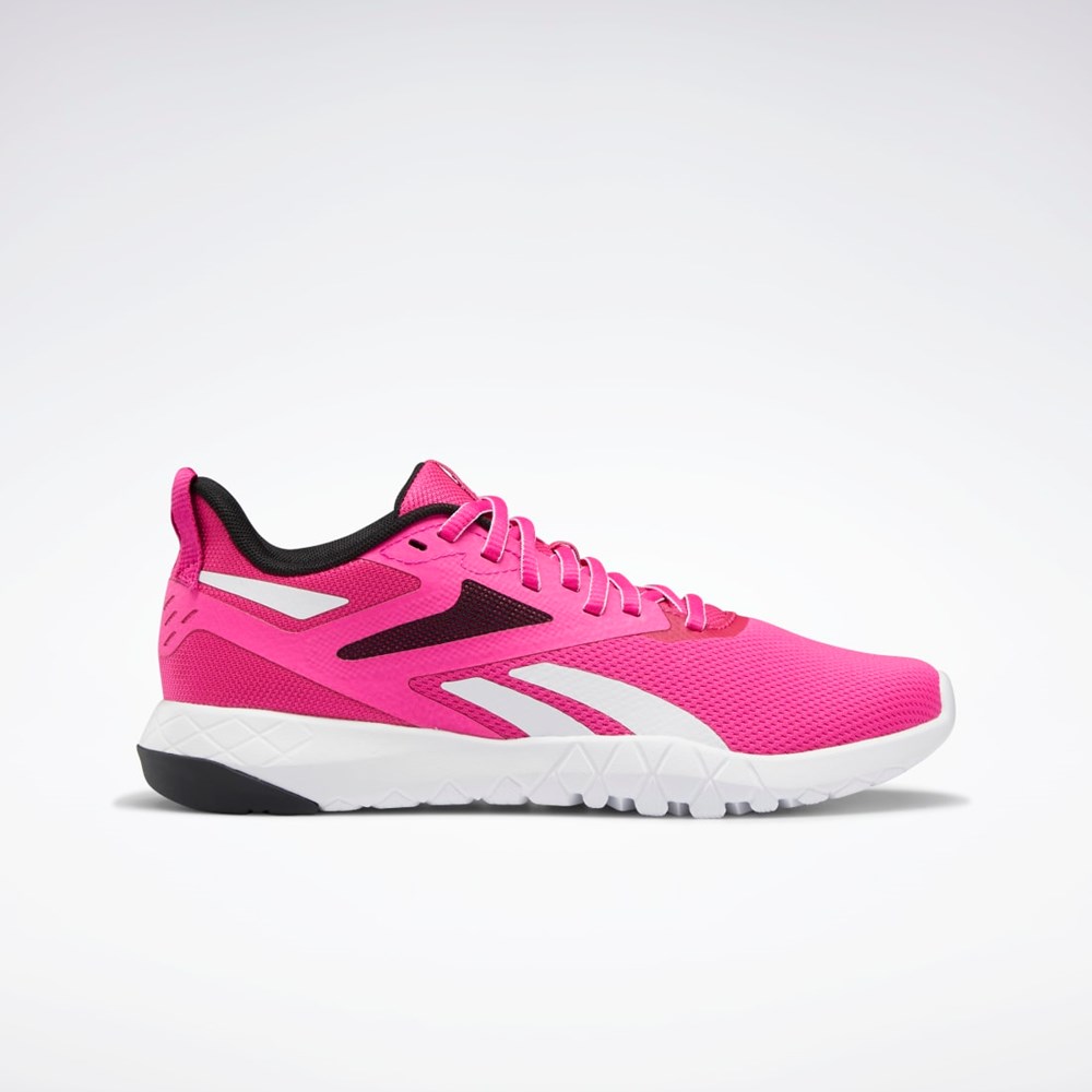 Reebok Flexagon Force 4 Trenings Shoes Rosa Svarte Hvite | ACZPWO-807