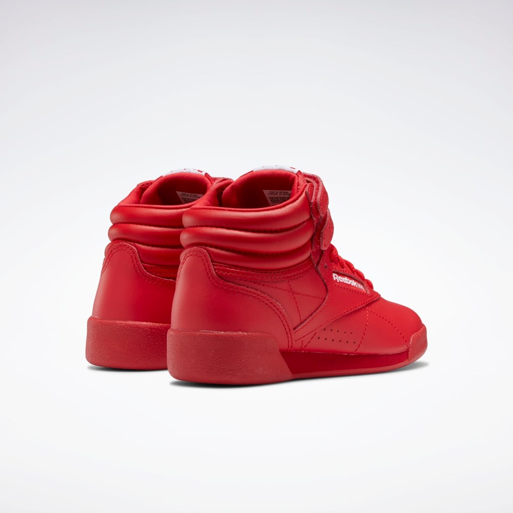 Reebok Freestyle Hi Shoes - Preschool Rød Rød Hvite | WYURGB-073