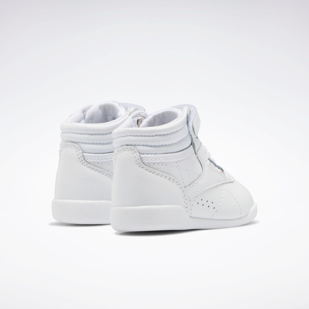 Reebok Freestyle Hi Shoes - Toddler Hvite Hvite Hvite | HPUSGY-065