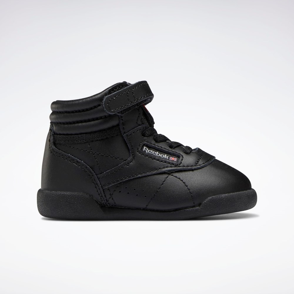 Reebok Freestyle Hi Shoes - Toddler Svarte Svarte Grå | TVJGPH-690