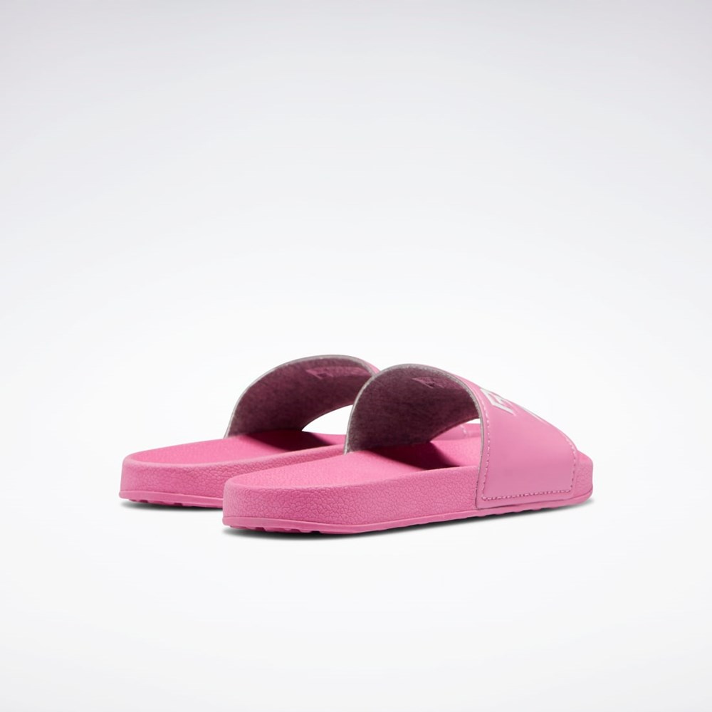 Reebok Fulgere Slides - Preschool Rosa Rosa Hvite | QCPTVJ-914