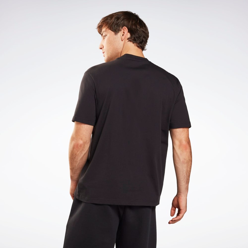 Reebok Grafiske Series T-Shirt Svarte | LXDIKO-860