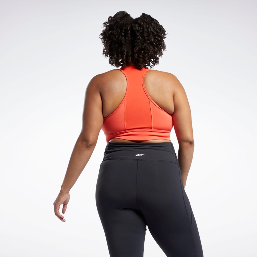 Reebok Jogge Essentials Sports Bra (Plus Size) Rød | PDRKCS-290