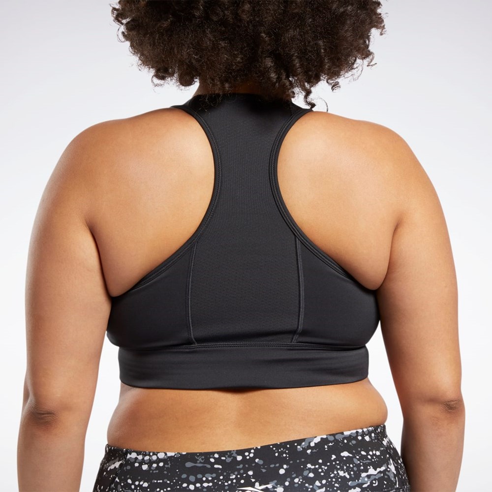 Reebok Jogge Essentials Sports Bra (Plus Size) Svarte | QHKGNE-973