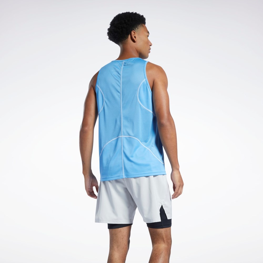 Reebok Jogge Speedwick Singlet Blå | ZWONAU-301