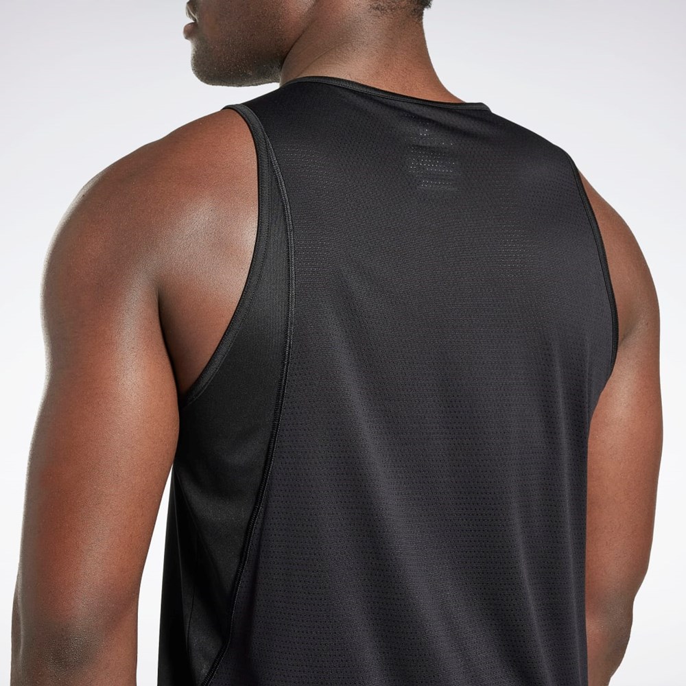 Reebok Jogge Speedwick Singlet Svarte | WYQJNP-230