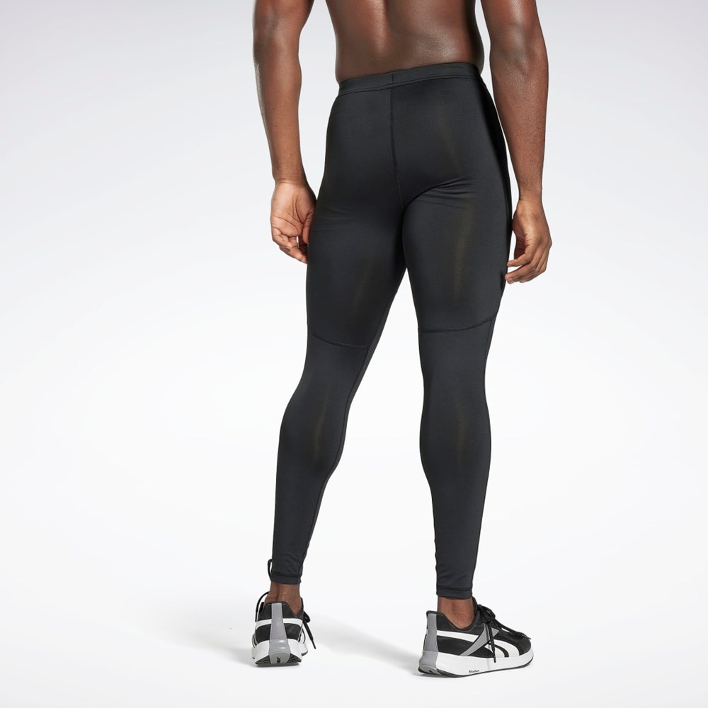 Reebok Jogge Speedwick Tights Svarte | LEZMOY-910