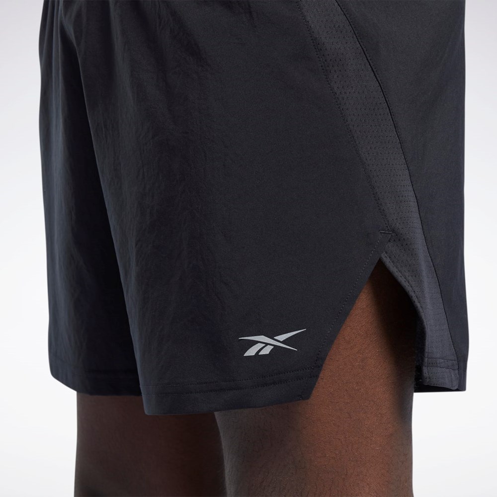 Reebok Jogge Woven Shorts Svarte | DGSRCP-182