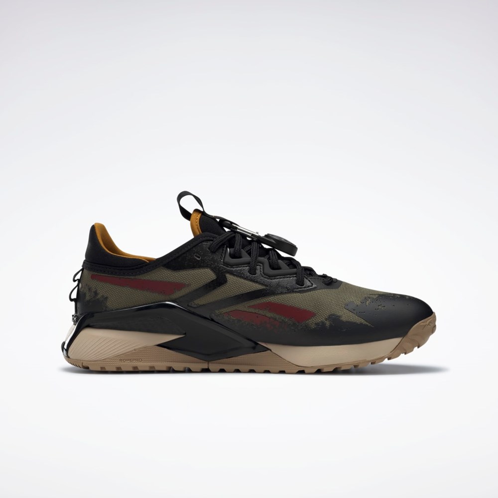 Reebok Jurassic World Nano X2 Adventure Trenings Shoes Olivengrønne Svarte Khaki | TPIYLA-914