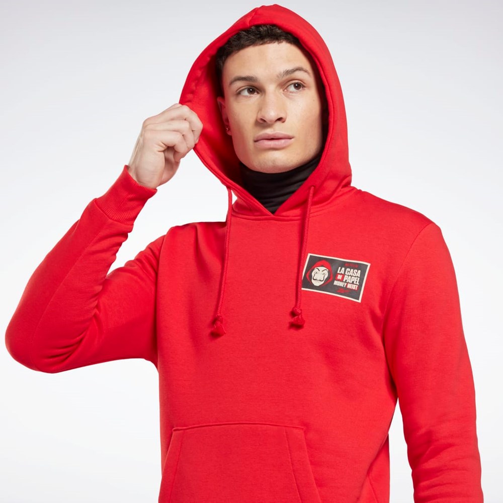 Reebok La Casa De Papel Sweatshirt Rød | SMKVJB-765