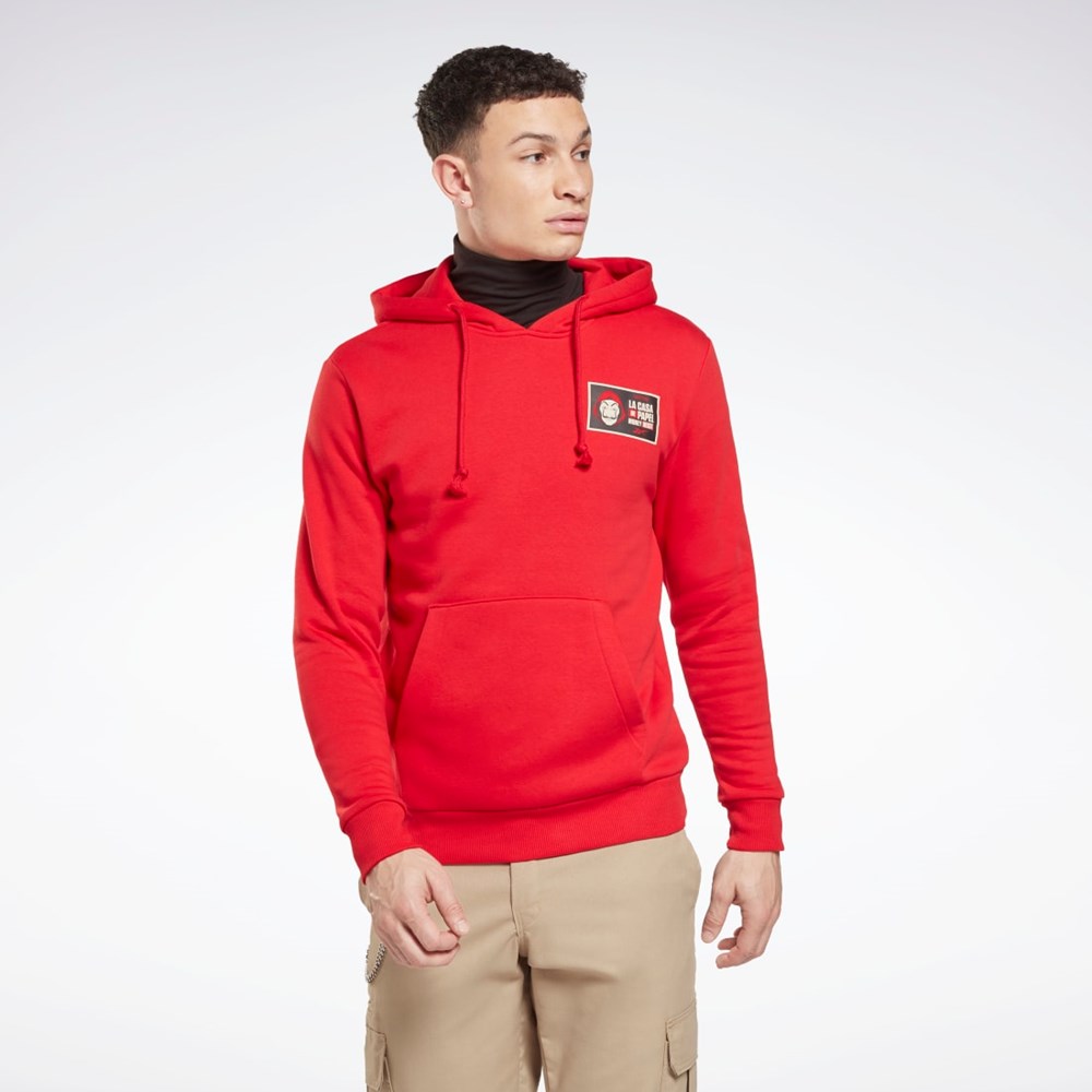 Reebok La Casa De Papel Sweatshirt Rød | SMKVJB-765