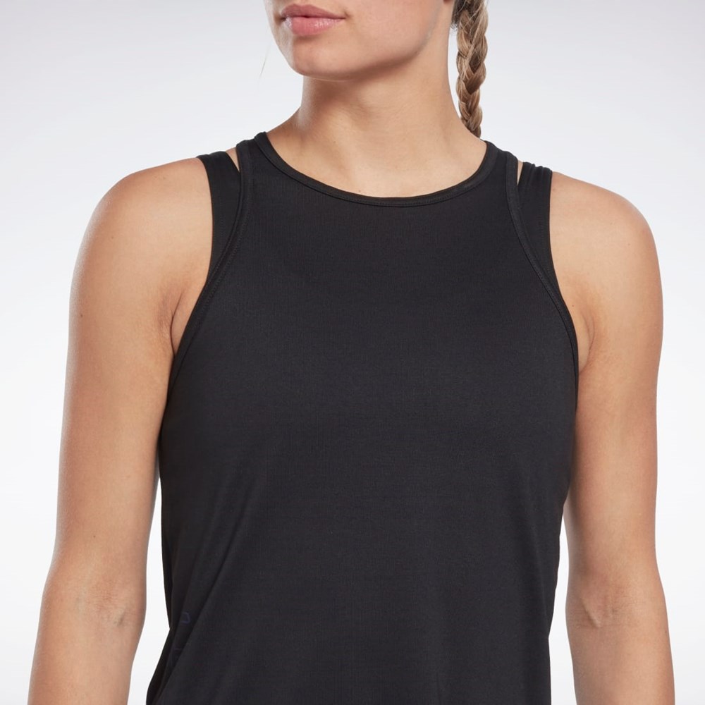 Reebok Les Mills® ACTIVCHILL+DREAMBLEND Tank Top Svarte | ANDZJY-564