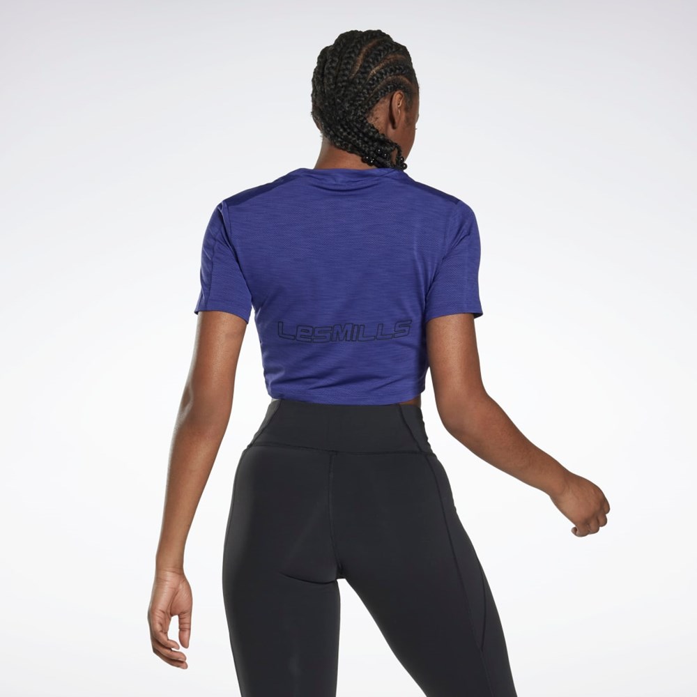 Reebok Les Mills® ACTIVCHILL Stil T-Shirt Lilla | TKAHNM-304