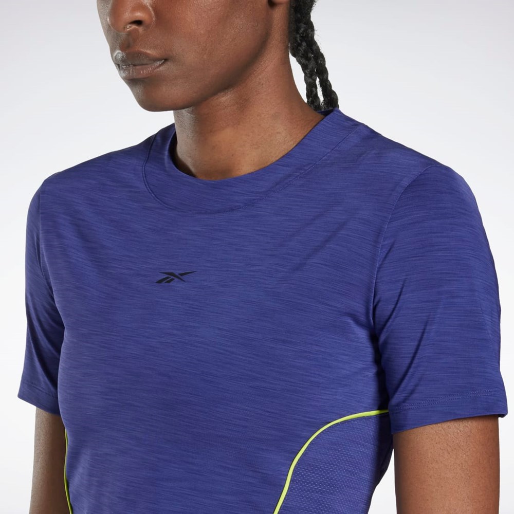 Reebok Les Mills® ACTIVCHILL Stil T-Shirt Lilla | TKAHNM-304