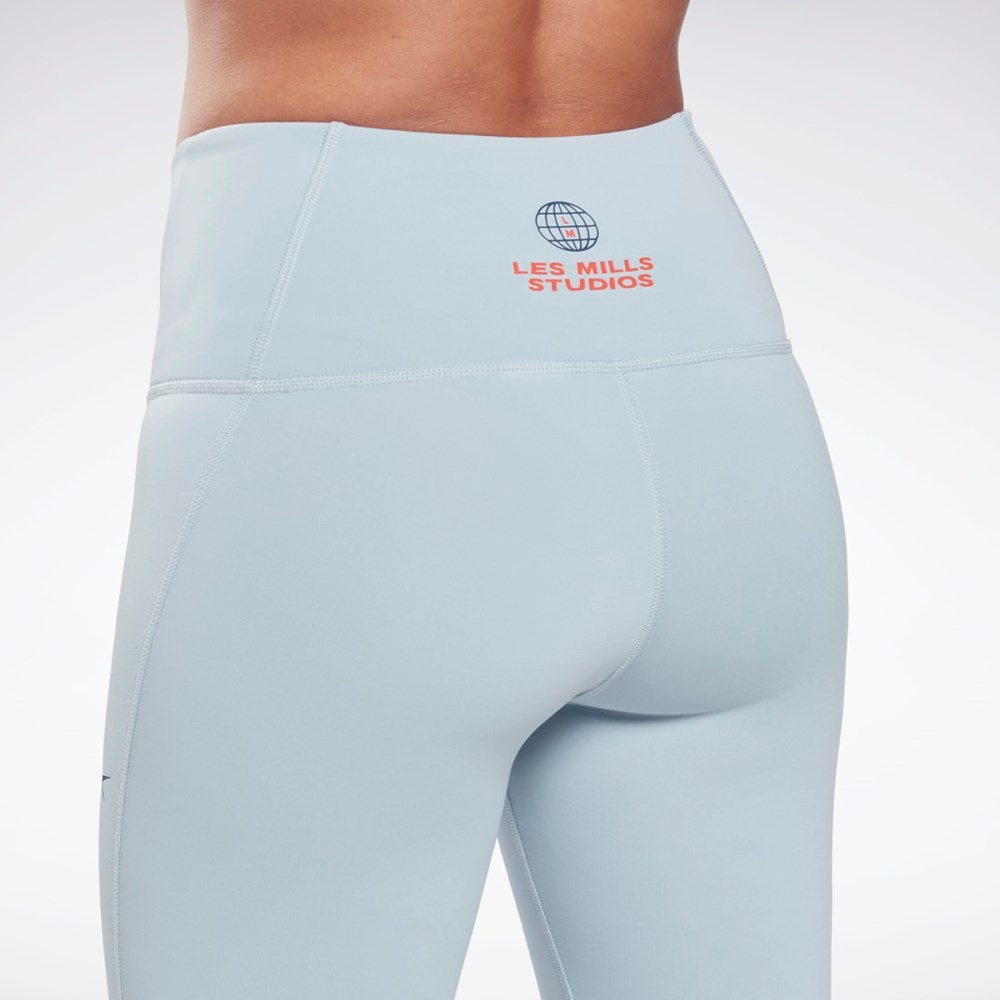 Reebok Les Mills® Beyond the Sweat High-Waisted Tights Grå | XUFVZR-523