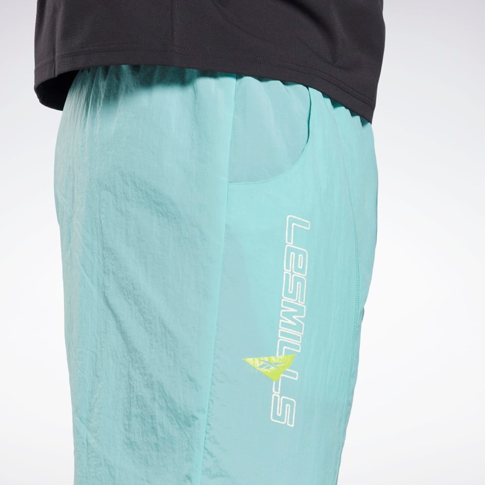 Reebok Les Mills® Lette Woven Shorts Semi Classic Teal | BFCVMX-082