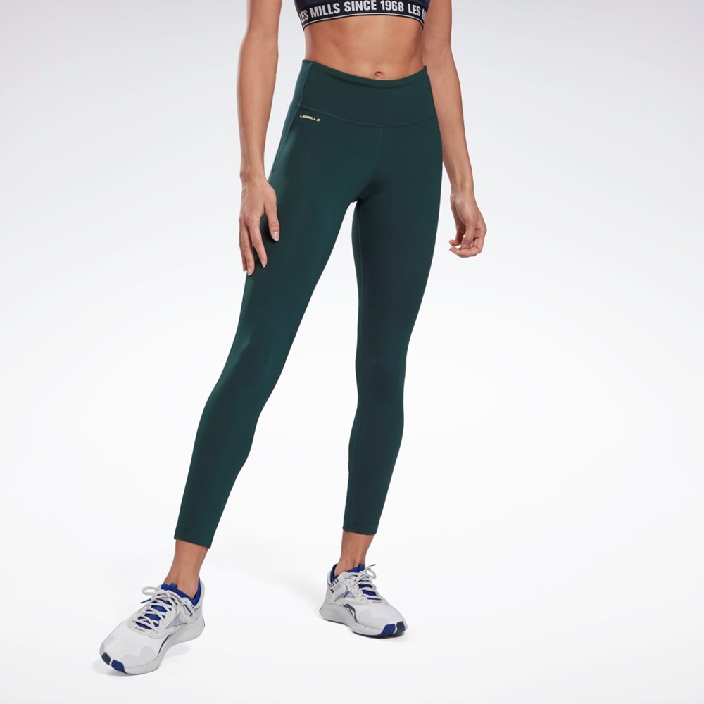 Reebok Les Mills® Lux Perform Leggings Grønn | TUSFJB-538