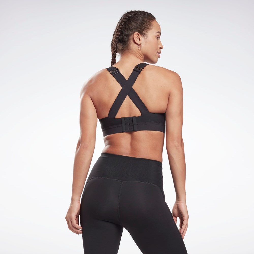 Reebok Les Mills® PureMove Plus Sports Bra Svarte | OZRKHX-901