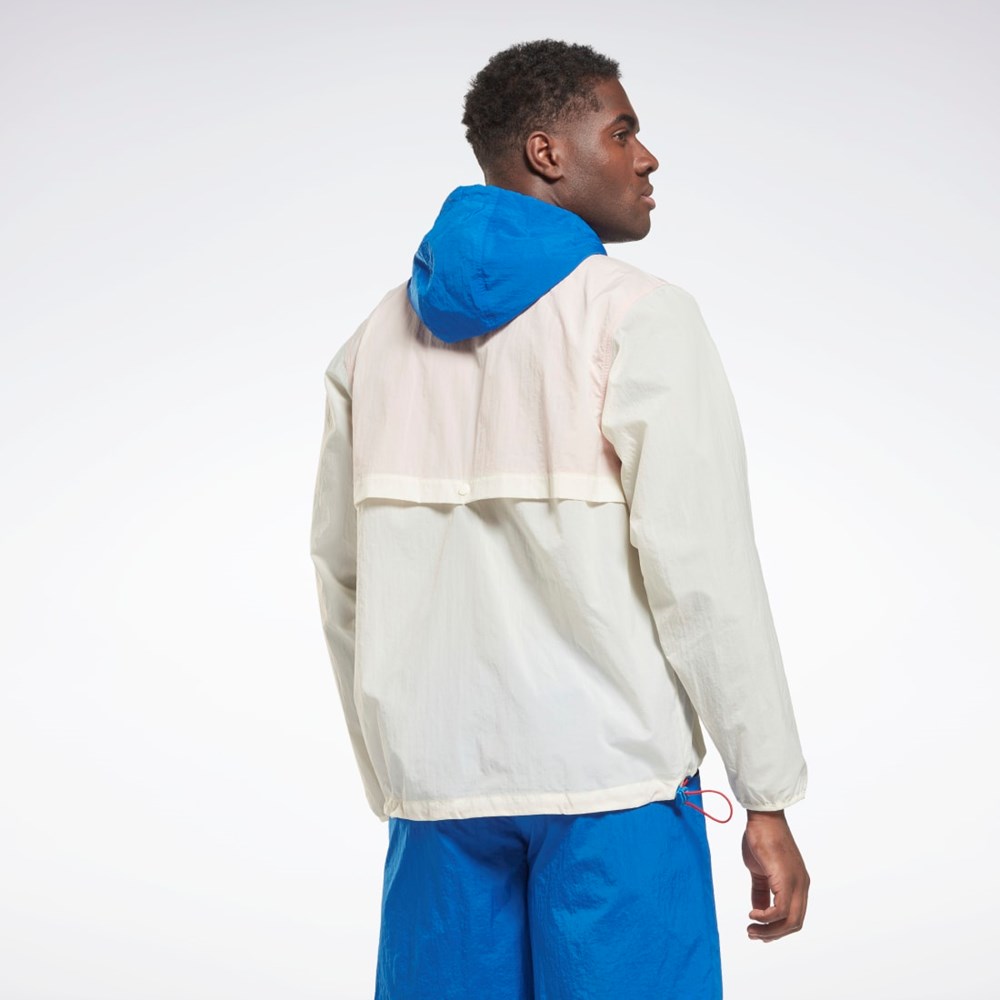 Reebok Lette Woven Anorak Jacket Hvite | QMORIJ-216