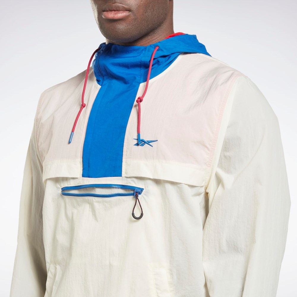 Reebok Lette Woven Anorak Jacket Hvite | QMORIJ-216