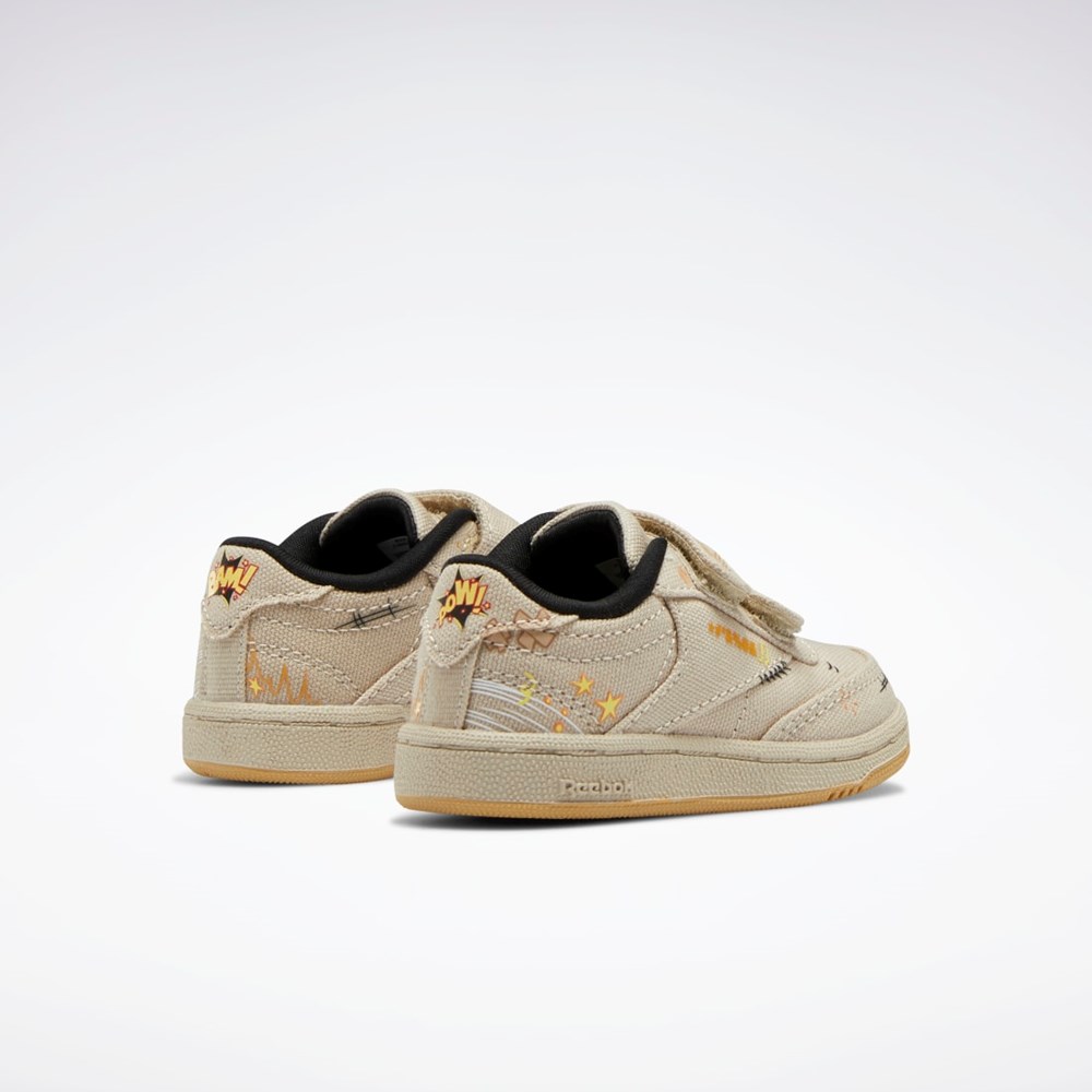 Reebok Looney Tunes Club C 85 Shoes - Toddler Svarte | EQHMCI-278