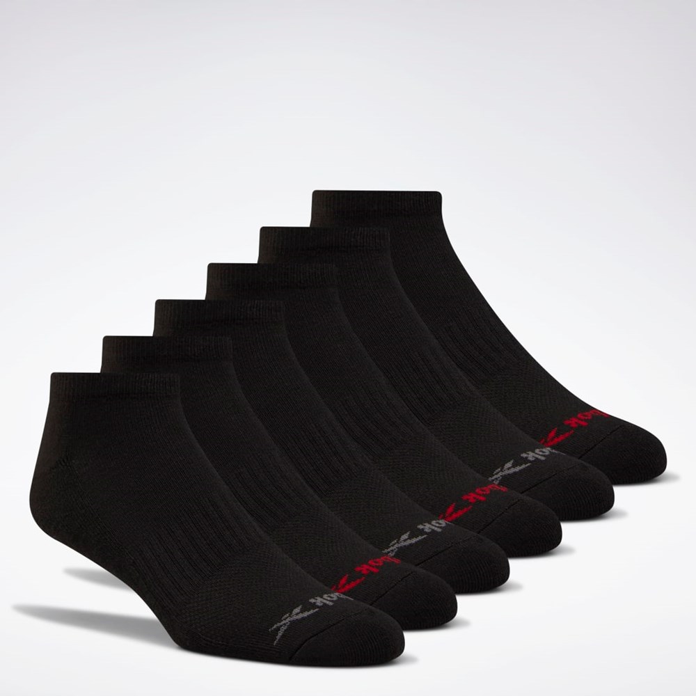 Reebok Low Cut Socks 6 Pairs Multi | EWCAXZ-934